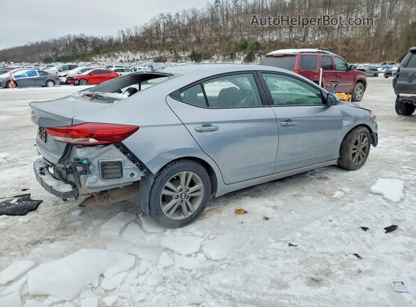 5NPD84LF4HH122425 2017 HYUNDAI ELANTRA Silver Rear right