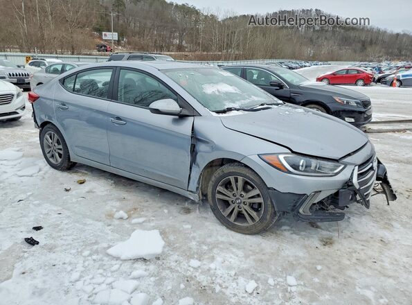 5NPD84LF4HH122425 2017 HYUNDAI ELANTRA Silver Front right