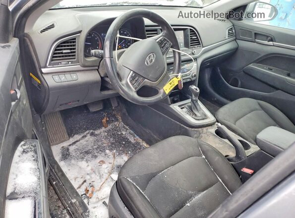 5NPD84LF4HH122425 2017 HYUNDAI ELANTRA Silver Dashboard view