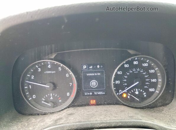 5NPD84LF4HH122425 2017 HYUNDAI ELANTRA Silver Instrument cluster view