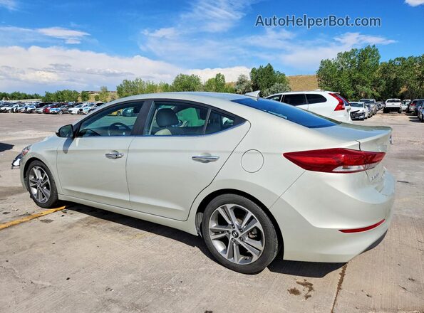 5NPD84LF4HH129682 2017 HYUNDAI ELANTRA White Trasero izquierdo