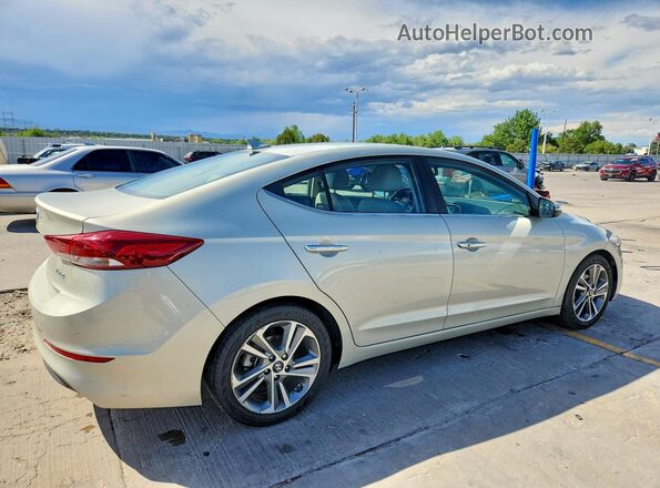 5NPD84LF4HH129682 2017 HYUNDAI ELANTRA White Trasero derecho