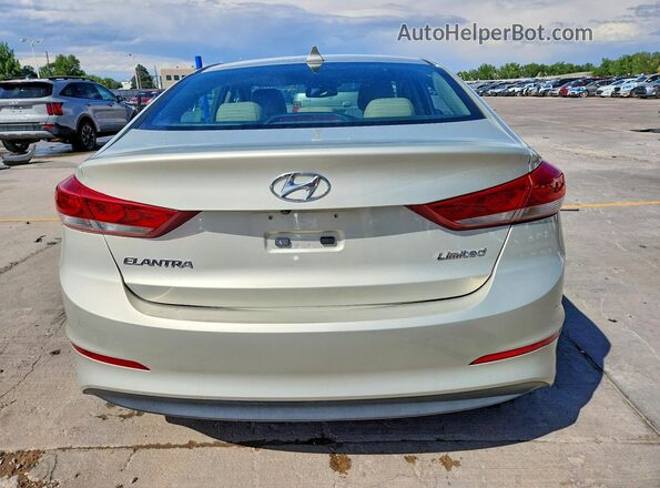 5NPD84LF4HH129682 2017 HYUNDAI ELANTRA White Vista trasera