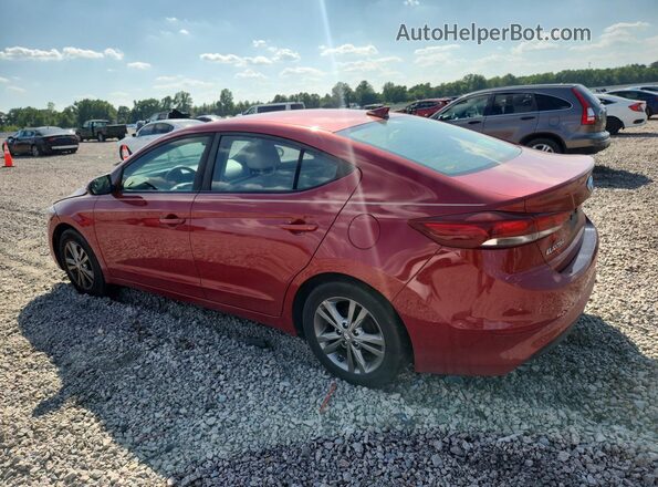 5NPD84LF4HH130766 2017 HYUNDAI ELANTRA Red Tył lewy