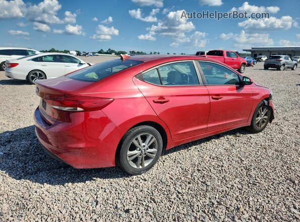 5NPD84LF4HH130766 2017 HYUNDAI ELANTRA Red Tył prawy