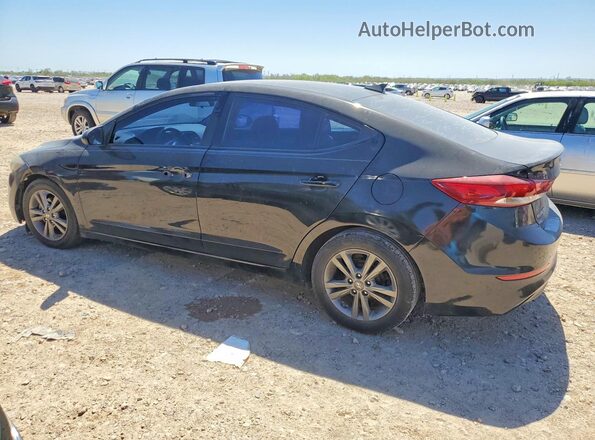 5NPD84LF4HH133635 2017 HYUNDAI ELANTRA Черный Задняя левая четверть