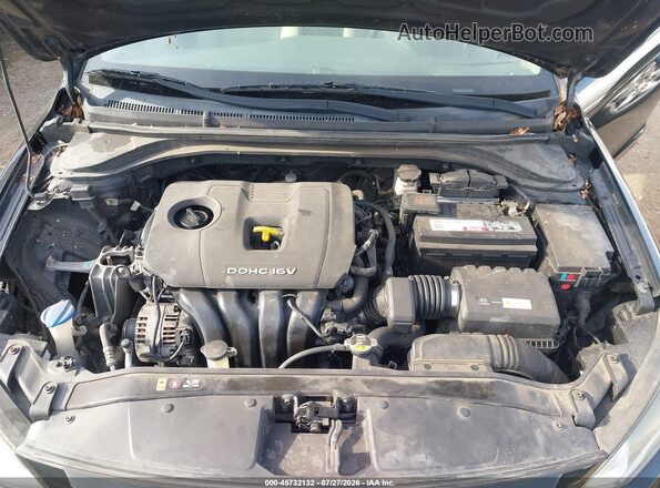 5NPD84LF4HH138592 2017 HYUNDAI ELANTRA Black Вид ззаду