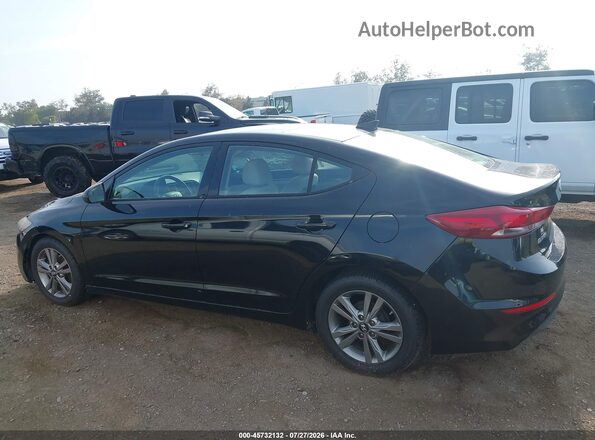 5NPD84LF4HH138592 2017 HYUNDAI ELANTRA Black Панорамний вид салону 360°