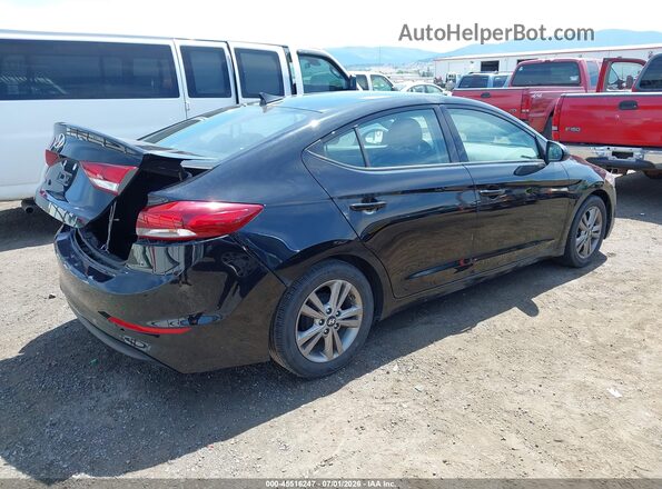 5NPD84LF4HH188327 2017 HYUNDAI ELANTRA Black უკანა მარჯვენა