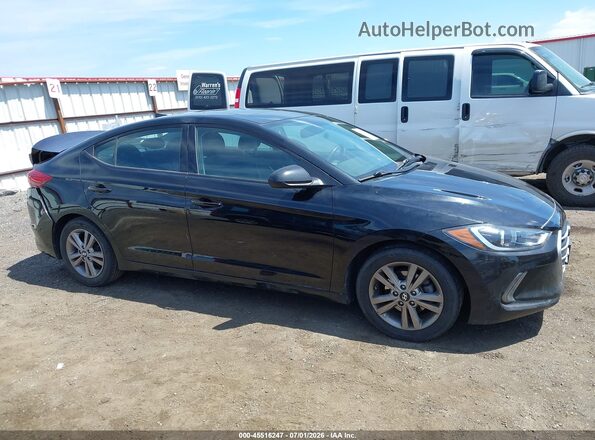 5NPD84LF4HH188327 2017 HYUNDAI ELANTRA Black სალონის 360-გრადუსიანი ხედი