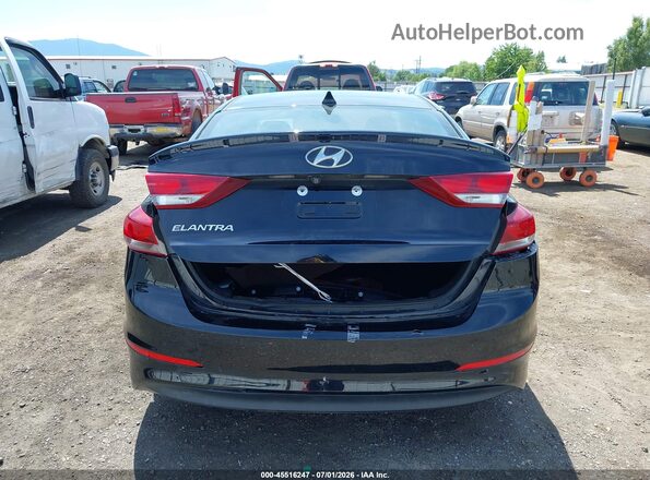 5NPD84LF4HH188327 2017 HYUNDAI ELANTRA Black 