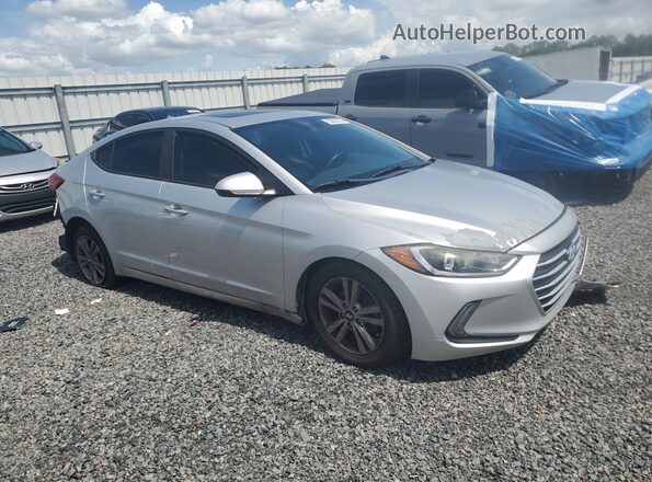5NPD84LF4HH196394 2017 HYUNDAI ELANTRA Silver Przód prawy