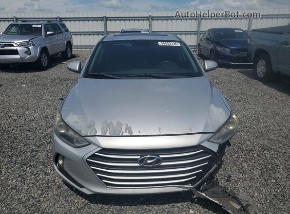 5NPD84LF4HH196394 2017 HYUNDAI ELANTRA Silver Widok z przodu