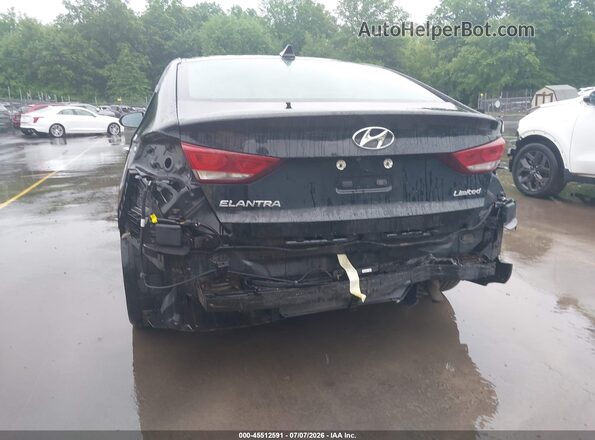 5NPD84LF4HH209791 2017 HYUNDAI ELANTRA Black Вид спереду
