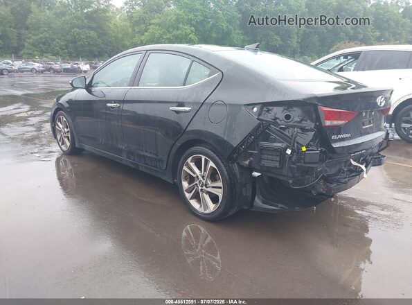 5NPD84LF4HH209791 2017 HYUNDAI ELANTRA Black Задня ліва чверть