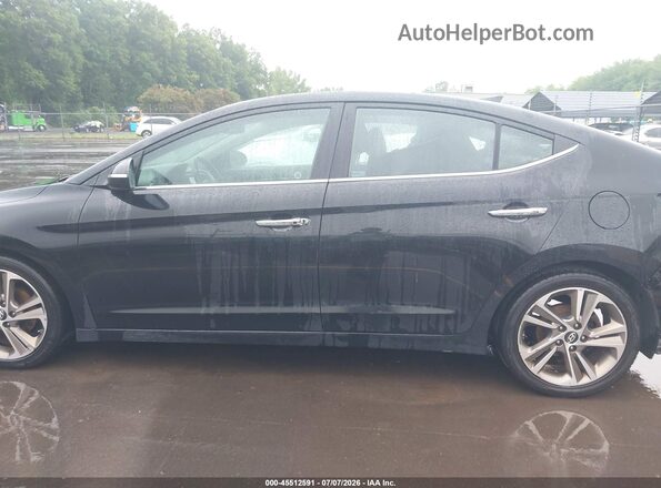 5NPD84LF4HH209791 2017 HYUNDAI ELANTRA Black Панорамний вид салону 360°