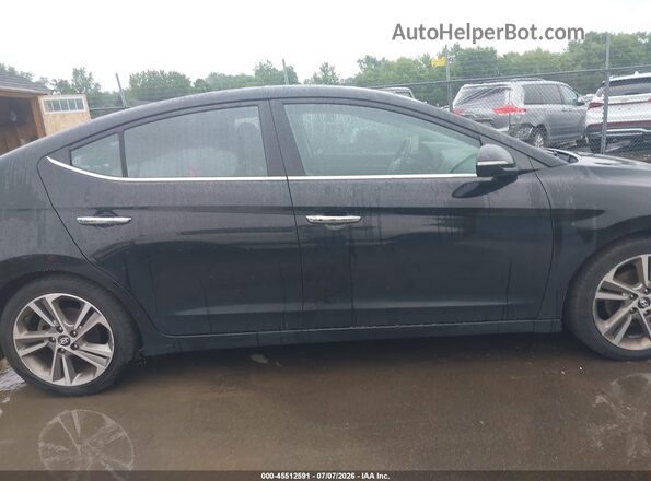 5NPD84LF4HH209791 2017 HYUNDAI ELANTRA Black Вид задньої частини салону