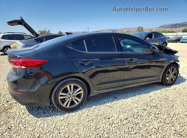 5NPD84LF4JH219890 2018 HYUNDAI ELANTRA Black Tył prawy