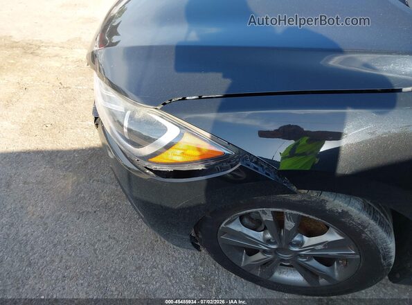 5NPD84LF4JH224264 2018 HYUNDAI ELANTRA Черный Вид спереди