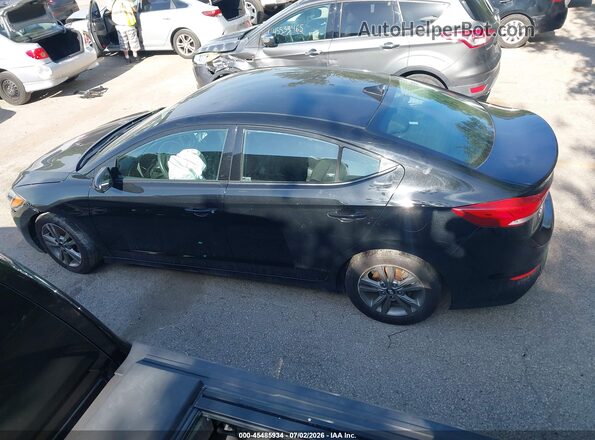 5NPD84LF4JH224264 2018 HYUNDAI ELANTRA Черный 