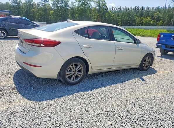 5NPD84LF4JH228623 2018 HYUNDAI ELANTRA Gray Trasero derecho