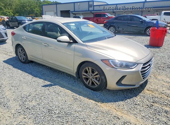 5NPD84LF4JH228623 2018 HYUNDAI ELANTRA Gray Delantero derecho