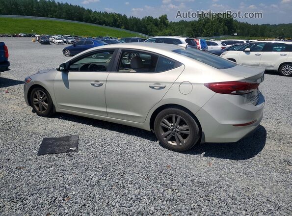 5NPD84LF4JH228623 2018 HYUNDAI ELANTRA Gray Trasero izquierdo