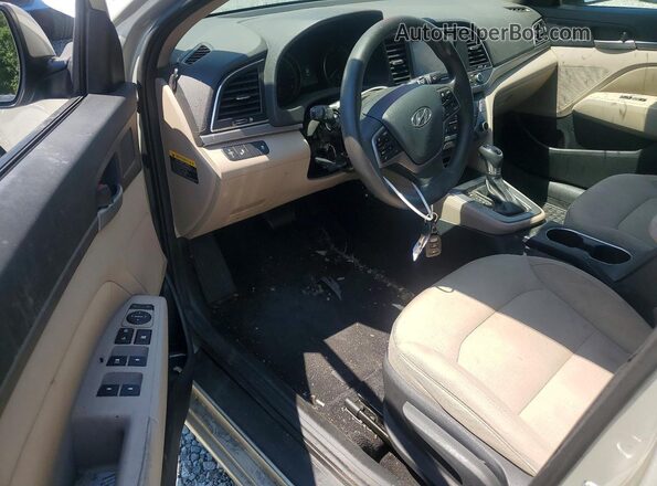 5NPD84LF4JH228623 2018 HYUNDAI ELANTRA Gray Vista del salpicadero