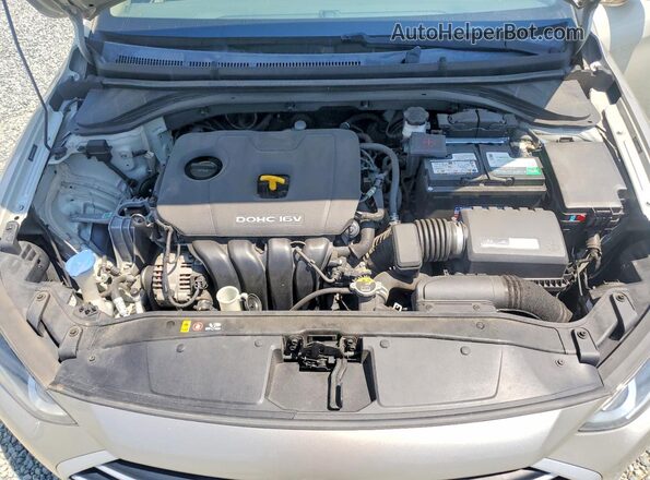 5NPD84LF4JH228623 2018 HYUNDAI ELANTRA Gray Vista interior trasera