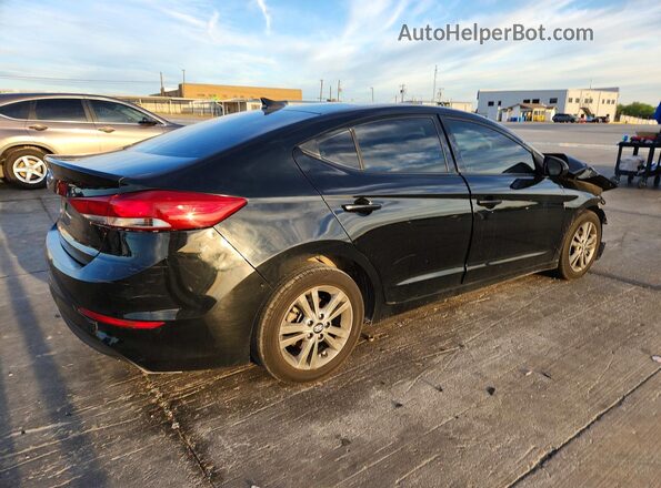 5NPD84LF4JH237077 2018 HYUNDAI ELANTRA Черный Задняя правая четверть