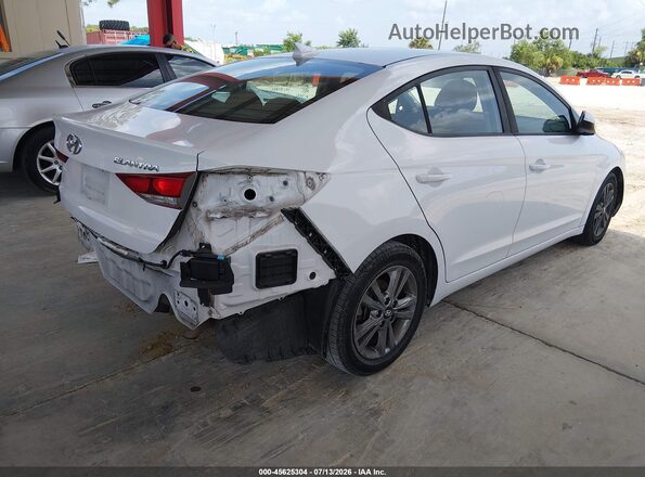 5NPD84LF4JH242389 2018 HYUNDAI ELANTRA White Rear right
