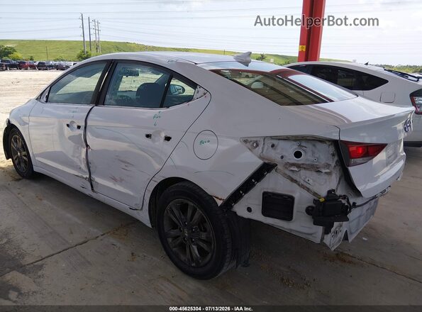 5NPD84LF4JH242389 2018 HYUNDAI ELANTRA White Front view