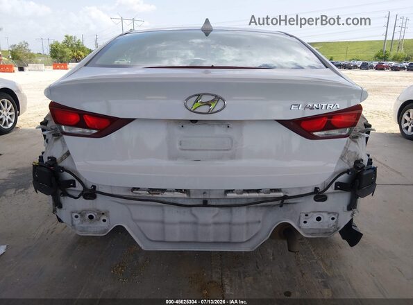 5NPD84LF4JH242389 2018 HYUNDAI ELANTRA White 