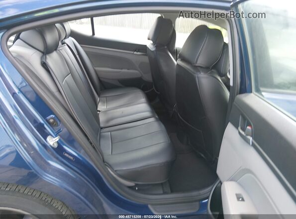 5NPD84LF4JH245423 2018 HYUNDAI ELANTRA Blue VIN կոդի պիտակի տեսք