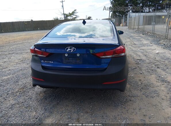 5NPD84LF4JH245423 2018 HYUNDAI ELANTRA Blue 