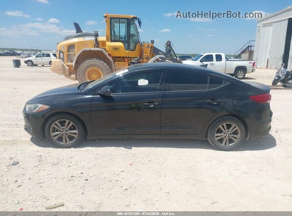 5NPD84LF4JH280088 2018 HYUNDAI ELANTRA Black Widok wnętrza 360 stopni