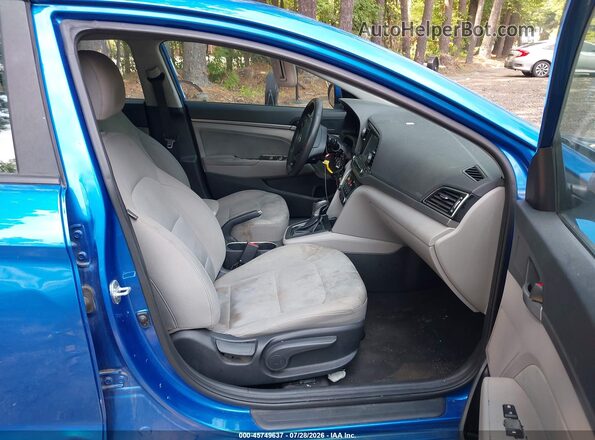5NPD84LF4JH299479 2018 HYUNDAI ELANTRA Blue Vista interior delantera