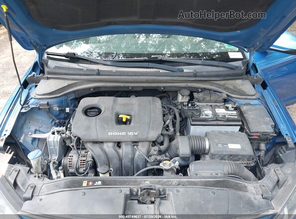 5NPD84LF4JH299479 2018 HYUNDAI ELANTRA Blue Vista trasera