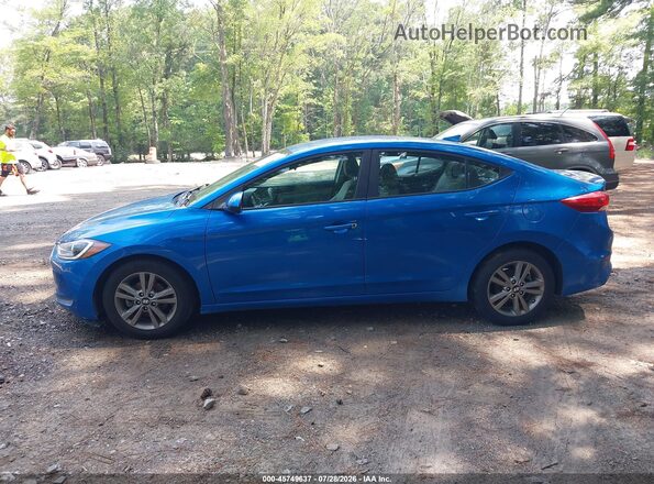 5NPD84LF4JH299479 2018 HYUNDAI ELANTRA Blue 