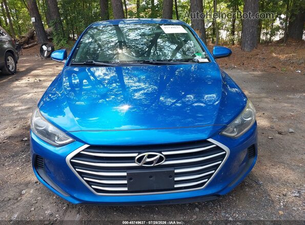 5NPD84LF4JH299479 2018 HYUNDAI ELANTRA Blue Vista interior trasera