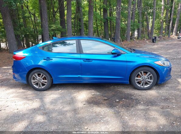 5NPD84LF4JH299479 2018 HYUNDAI ELANTRA Blue Vista interior de 360 grados