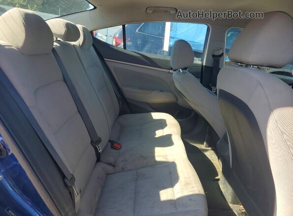 5NPD84LF4JH300730 2018 HYUNDAI ELANTRA Синий Вид задних сидений