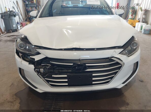 5NPD84LF4JH314806 2018 HYUNDAI ELANTRA White წინა ხედი