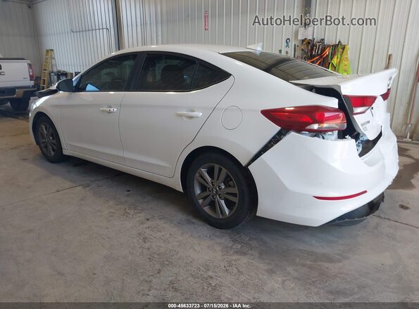 5NPD84LF4JH314806 2018 HYUNDAI ELANTRA White უკანა მარცხენა