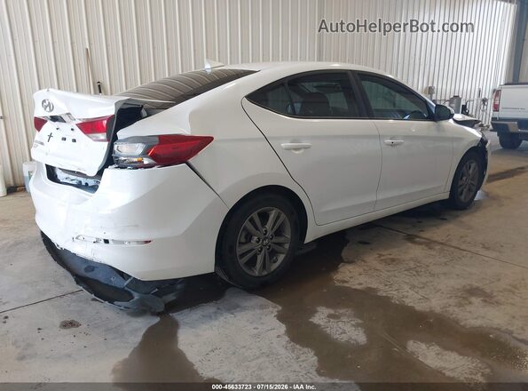 5NPD84LF4JH314806 2018 HYUNDAI ELANTRA White უკანა მარჯვენა