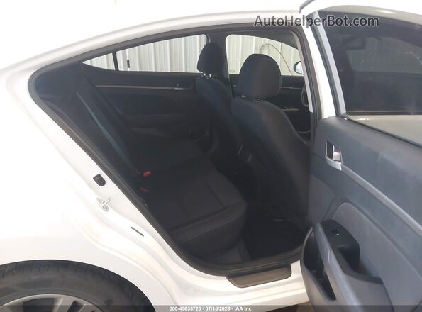 5NPD84LF4JH314806 2018 HYUNDAI ELANTRA White VIN კოდის სტიკერის ხედი