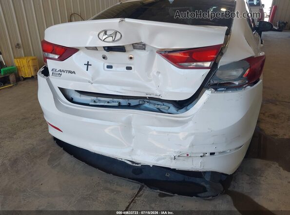 5NPD84LF4JH314806 2018 HYUNDAI ELANTRA White 