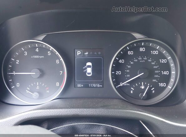 5NPD84LF4JH317639 2018 HYUNDAI ELANTRA Black Widok tylnych siedzeń