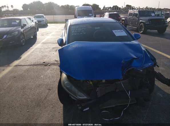 5NPD84LF4JH331654 2018 HYUNDAI ELANTRA Blue Front view