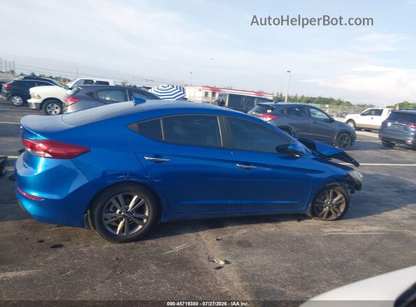 5NPD84LF4JH331654 2018 HYUNDAI ELANTRA Blue 360 interior view